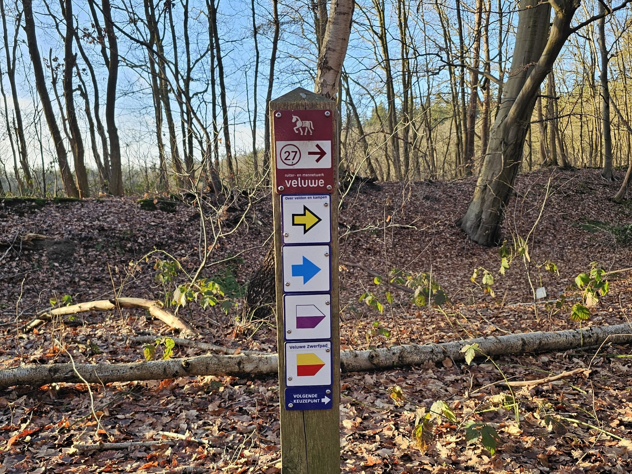 Wandel- en fietsroutes